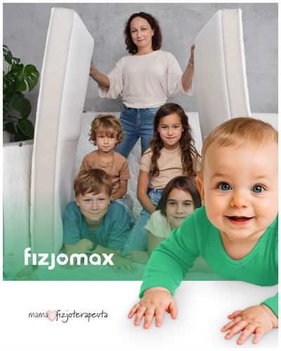 Materac 120x60 Fizjomax® Baby Poleca Mama Fizjoterapeuta