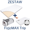 Set - FizjoMAX Trip Travel Mattress 120x60 + AIR PROTECT Protector