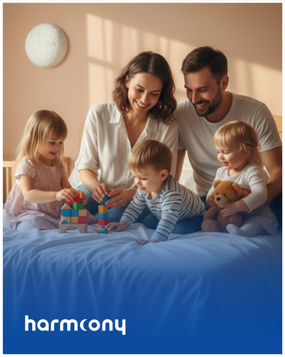 Ochraniacz na materac 80x190 Harmoony wodoodporny bambusowy