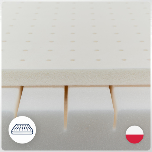 Materac 70x140 do łóżeczka Lateksowy