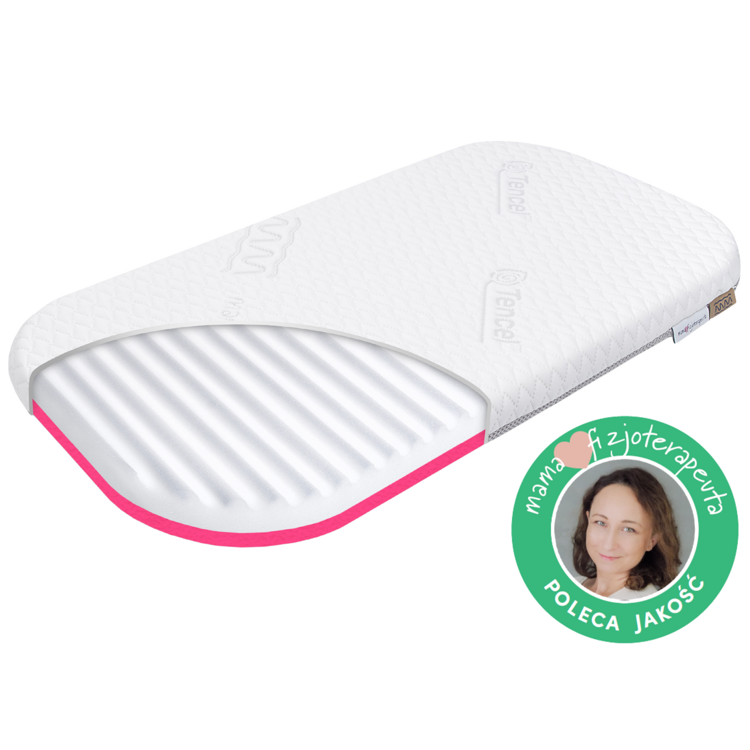 Materac Fizjomax® One do kołyski Chicco Baby Hug 5w1 77x39 Poleca Mama Fizjoterapeuta