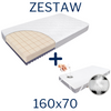 KIT - Mattress FizjoMAX Junior 160x70 + AIR PROTECT protector