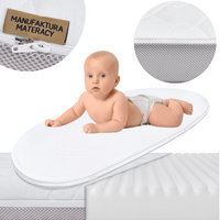 KIT - 78x32 carrycot mattress + Ventilating mat