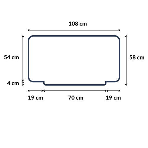  ZESTAW - Materac do Chicco Next2Me Forever 108x58 + Ochraniacz AIR PROTECT