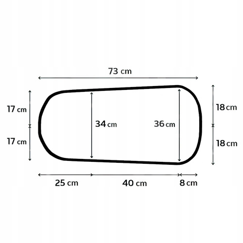 ZESTAW - Materac do gondoli 73x36 + Ochraniacz AIR PROTECT